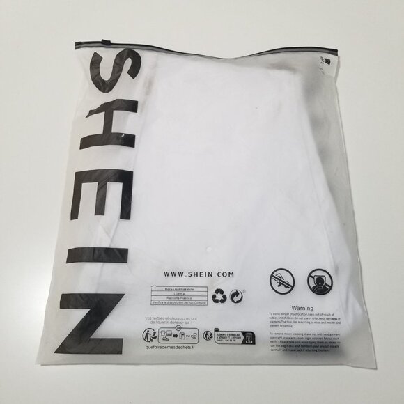 NEW SHEIN Plus High Waist Skinny Jeans Size 1XL Color White - Picture 8 of 8